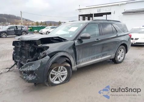 2021 Ford Explorer Xlt from USA, damaged, VIN 1FMSK8DH1MGC43519